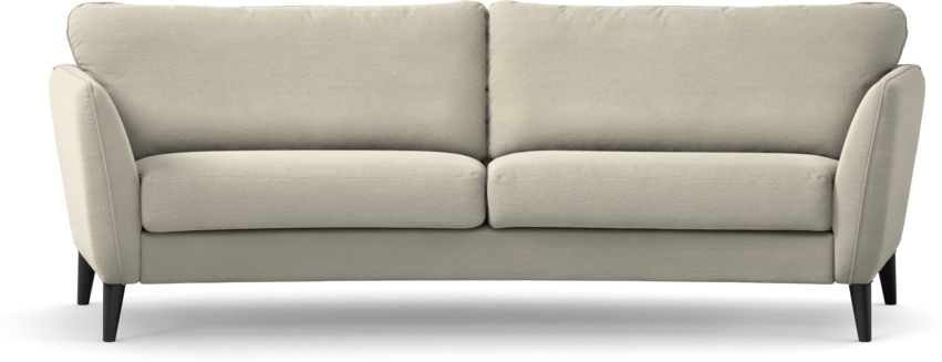 Bridge - 3-sits soffa svängd - Beige
