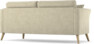 Eden - 2,5-sits soffa svängd - Beige