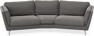 Madison - 3-sits soffa svängd, 90 cm - Brun