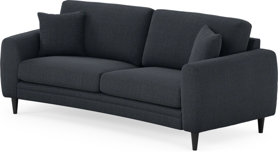Eden - 2,5-sits soffa svängd - Blå