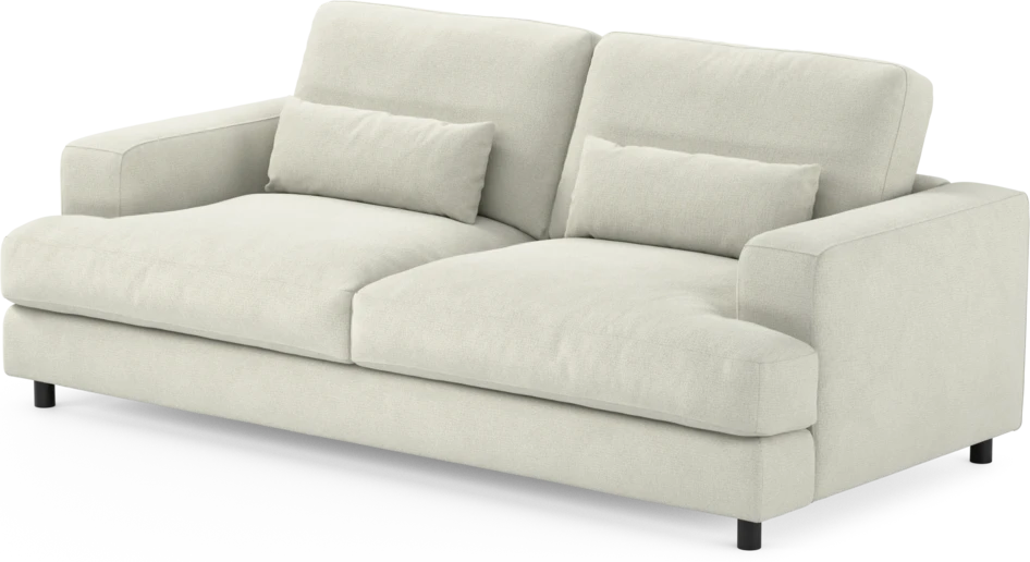 Noma - 3-sits soffa - Vit