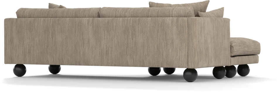 Harper - 4-sits med schäslong XL vänster - Beige