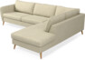 County - 2,5-sits soffa med divan höger - Beige