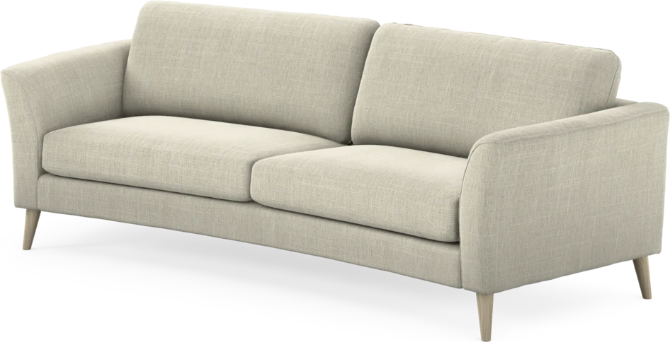 Bridge - 3-sits soffa svängd - Beige