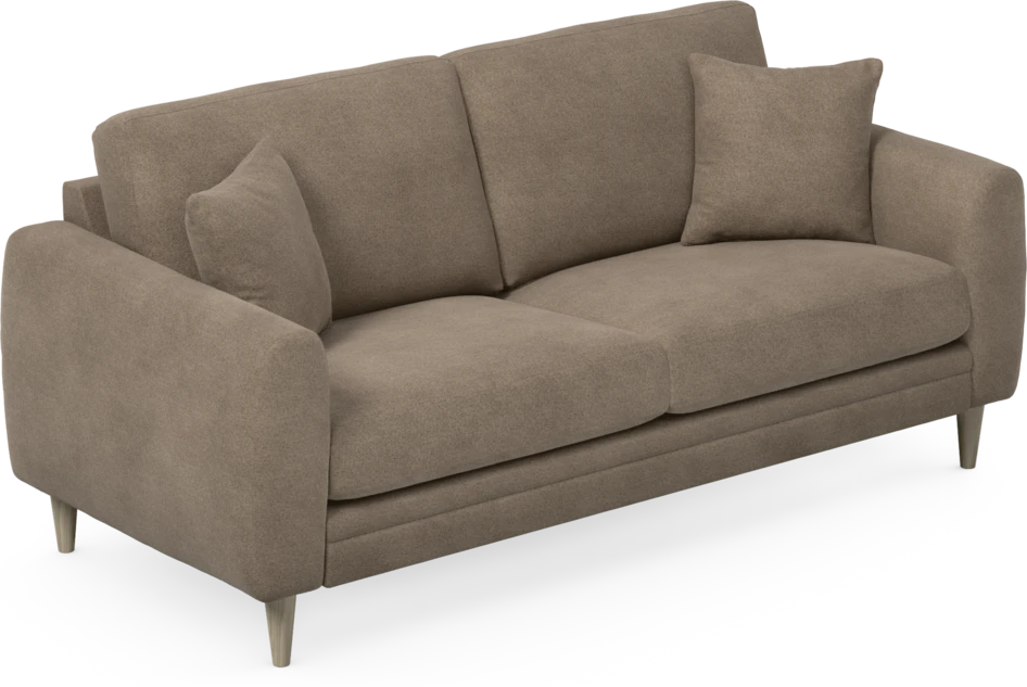 Eden - 2,5-sits soffa - Brun