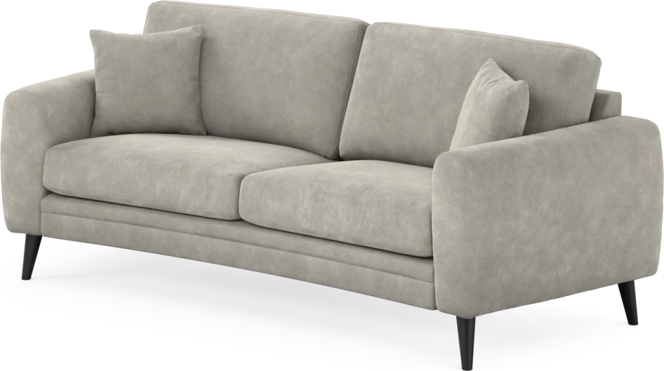 Eden - 2,5-sits soffa svängd - Grå