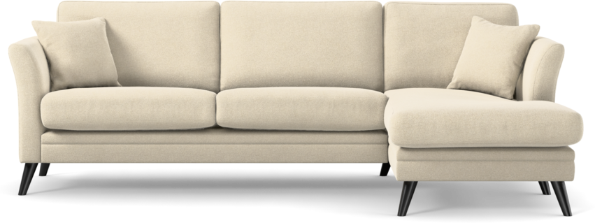 Eden - 2,5-sits soffa med schäslong - Beige