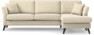 Eden - 2,5-sits soffa med schäslong - Beige