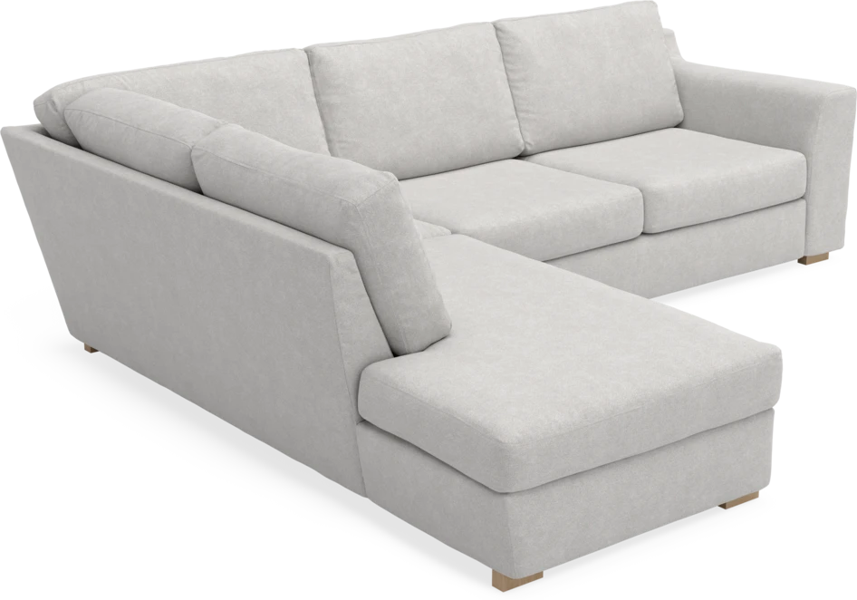 Friday - 2,5-sits soffa med divan vänster - Grå
