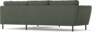 Madison Lux - 2-sits soffa med divan höger - Grön