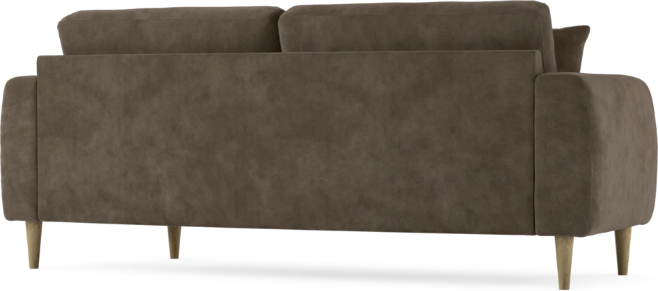 Eden - 2,5-sits soffa svängd - Brun