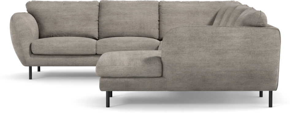 Madison Lux - Hörnsoffa med schäslong höger - Beige