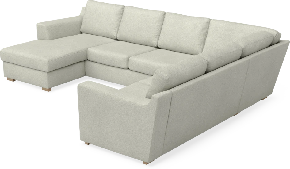 Friday - Hörnsoffa, 3+2-sits med schäslong vänster - Beige