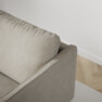 Madison Lux - 3-sits soffa med divan höger - Grå