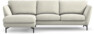 Madison Lux - 2-sits soffa med schäslong vänster - Vit