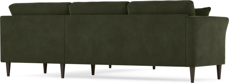 Eden - Hörnsoffa, 2,5+2,5-sits - Grön