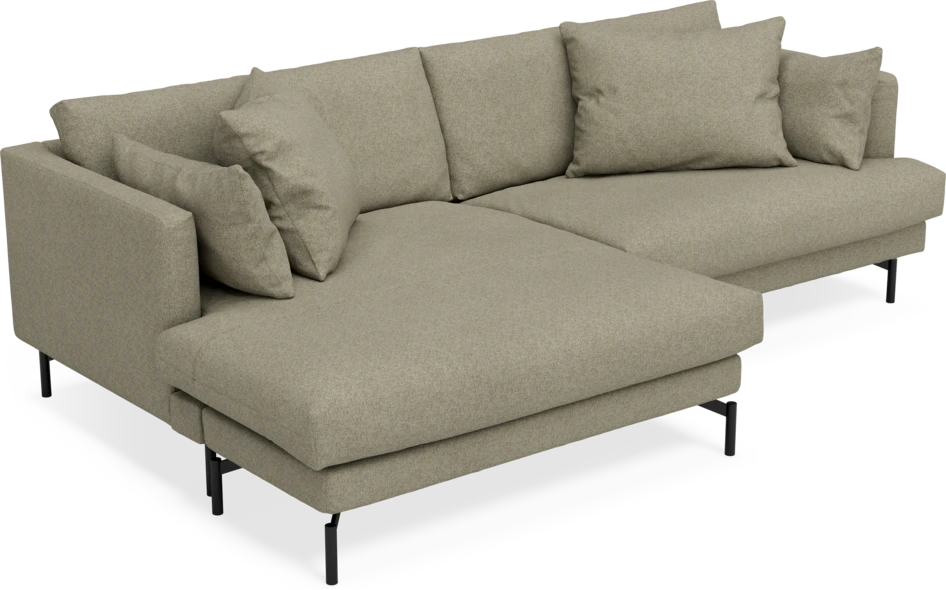 Harper - 4-sits med schäslong XL vänster - Beige