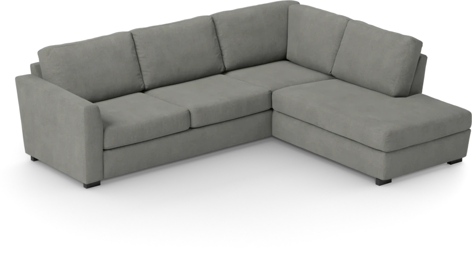 Friday - 2,5-sits soffa med divan höger - Grå