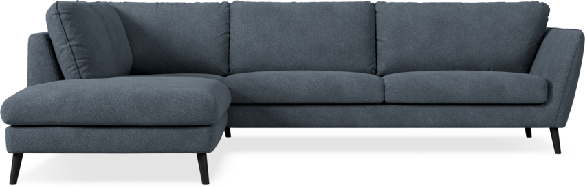 Madison - 3-sits soffa med divan vänster - Vit