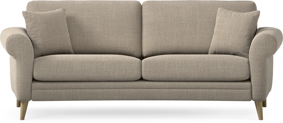Eden - 2,5-sits soffa svängd - Beige