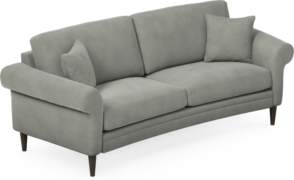 Eden - 2,5-sits soffa svängd - Grå