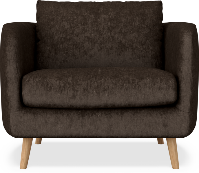 Madison Lux - Fåtölj, 70 cm - Brun