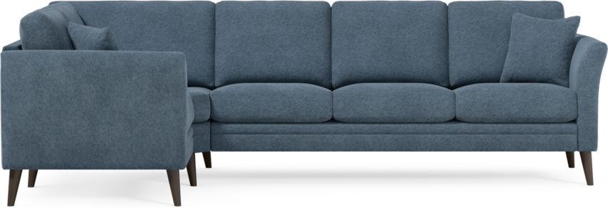 Eden - Hörnsoffa, 1+3-sits - Blå