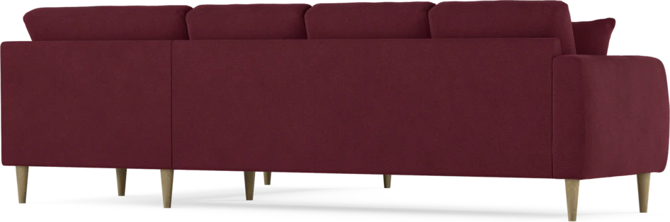 Eden - Hörnsoffa, 3+2-sits - Röd