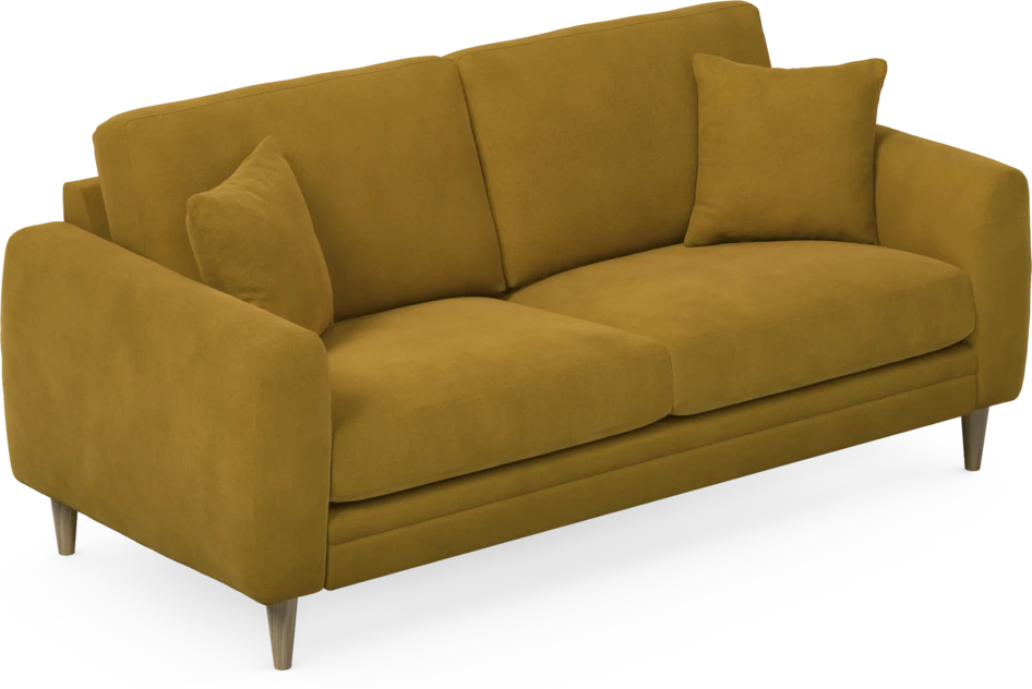 Eden - 2,5-sits soffa - Gul