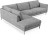Madison Lux - 3-sits soffa med divan vänster - Vit
