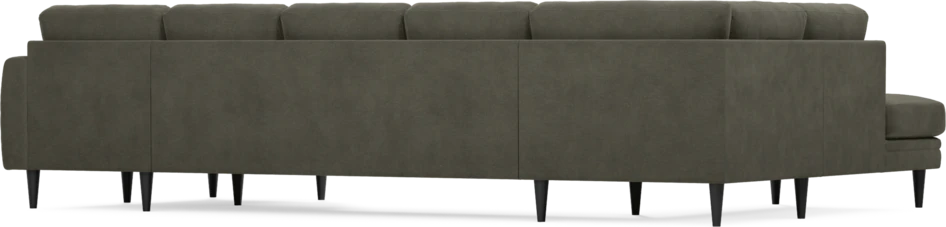 Eden - 3-sits soffa med divan vänster och schäslong höger - Grå