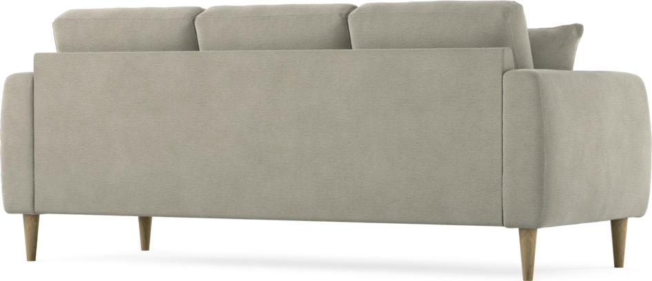 Eden - 3-sits soffa - Brun