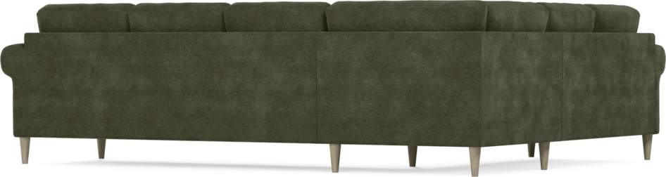 Eden - Hörnsoffa, 2+3-sits - Grön