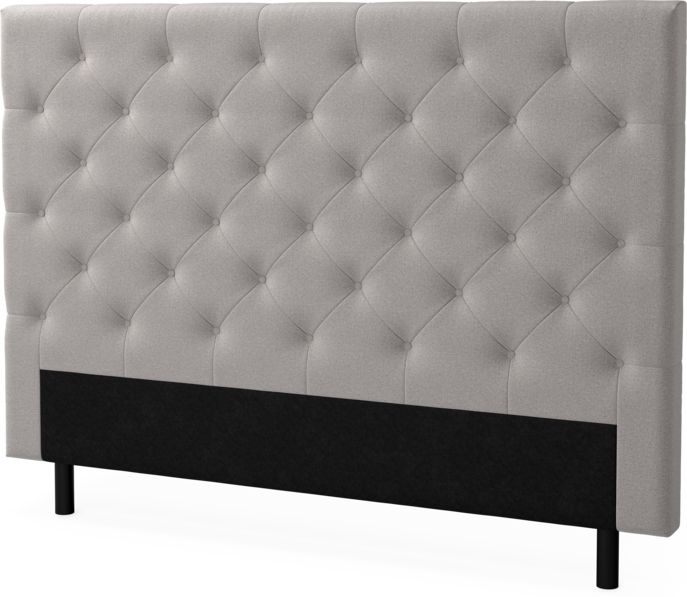 Delux Pikerad - Sänggavel, 90-210 cm - Grå