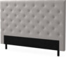 Delux Pikerad - Sänggavel, 90-210 cm - Grå