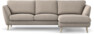 Madison - 2-sits soffa med schäslong höger - Beige