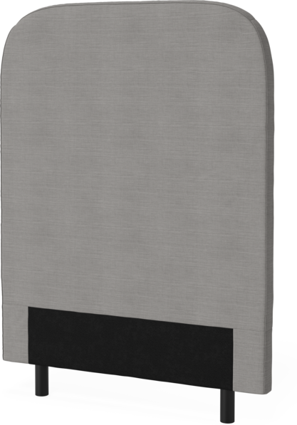 New York slät - Sänggavel, 90-210 cm - Grå