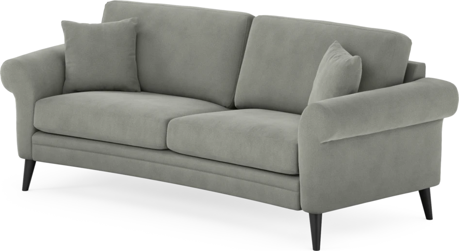 Eden - 2,5-sits soffa svängd - Grå