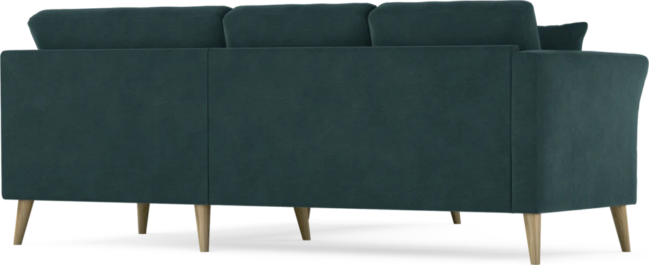 Eden - Hörnsoffa, 2+2-sits - Blå
