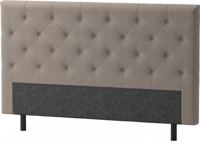 Delux Pikerad Låg, Sänggavel, 90-210 cm