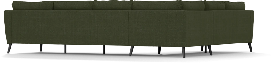 County - Hörnsoffa, 2+3-sits - Grön