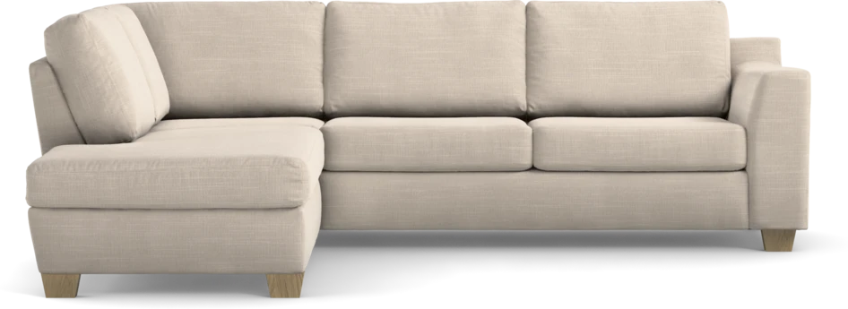 Friday - 2,5-sits soffa med divan vänster - Beige