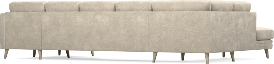 Eden - 3-sits soffa med divan vänster och schäslong höger - Beige