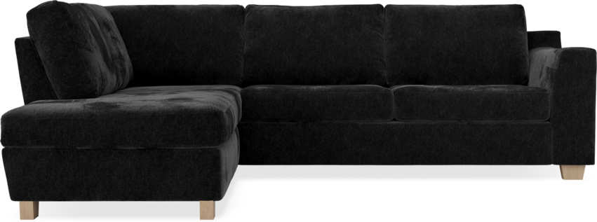 Friday - 2,5-sits soffa med divan vänster - Grå