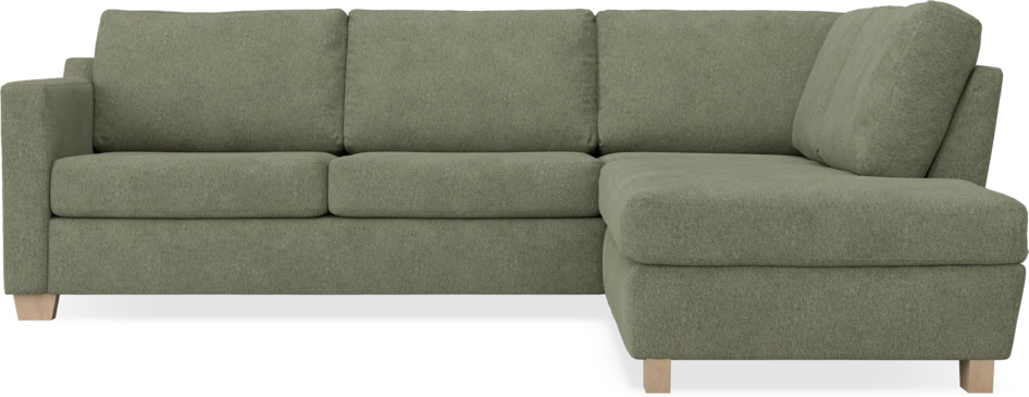 Friday - 2,5-sits soffa med divan höger - Vit