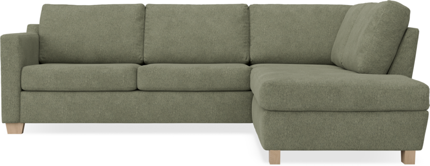 Friday - 2,5-sits soffa med divan höger - Vit