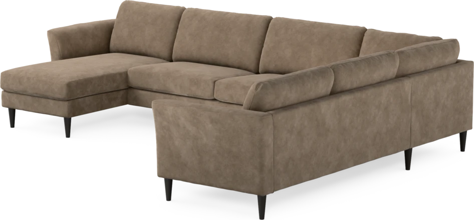 Bridge - Hörnsoffa, 3+2-sits med schäslong vänster - Beige