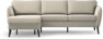 County - 3-sits soffa med flyttbar schäslong - Beige
