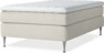 Delux Sense - Kontinentalsäng, enkelsäng 120 cm med bäddmadrass - Beige