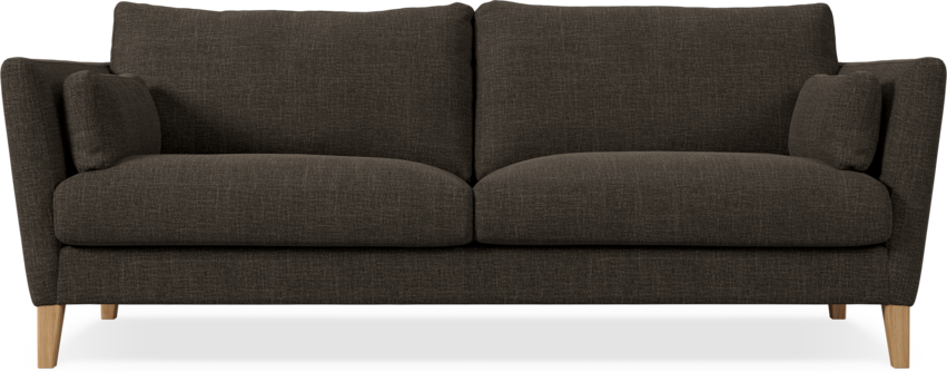 Winston - 3-sits soffa - Brun